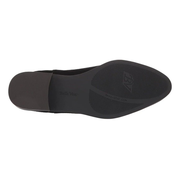 Bella Vita Womens Raddix Chelsea Ankle Boot Black suede Leather Size 7 Narrow - Picture 6 of 9